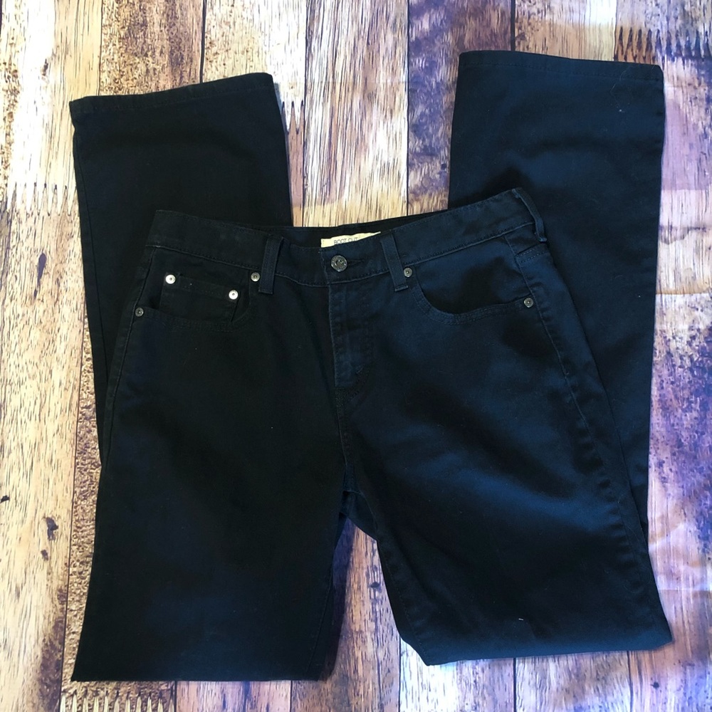 ❌SOLD❌Black Levi’s 515 Classic Bootcut